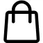 Shopping bag icon