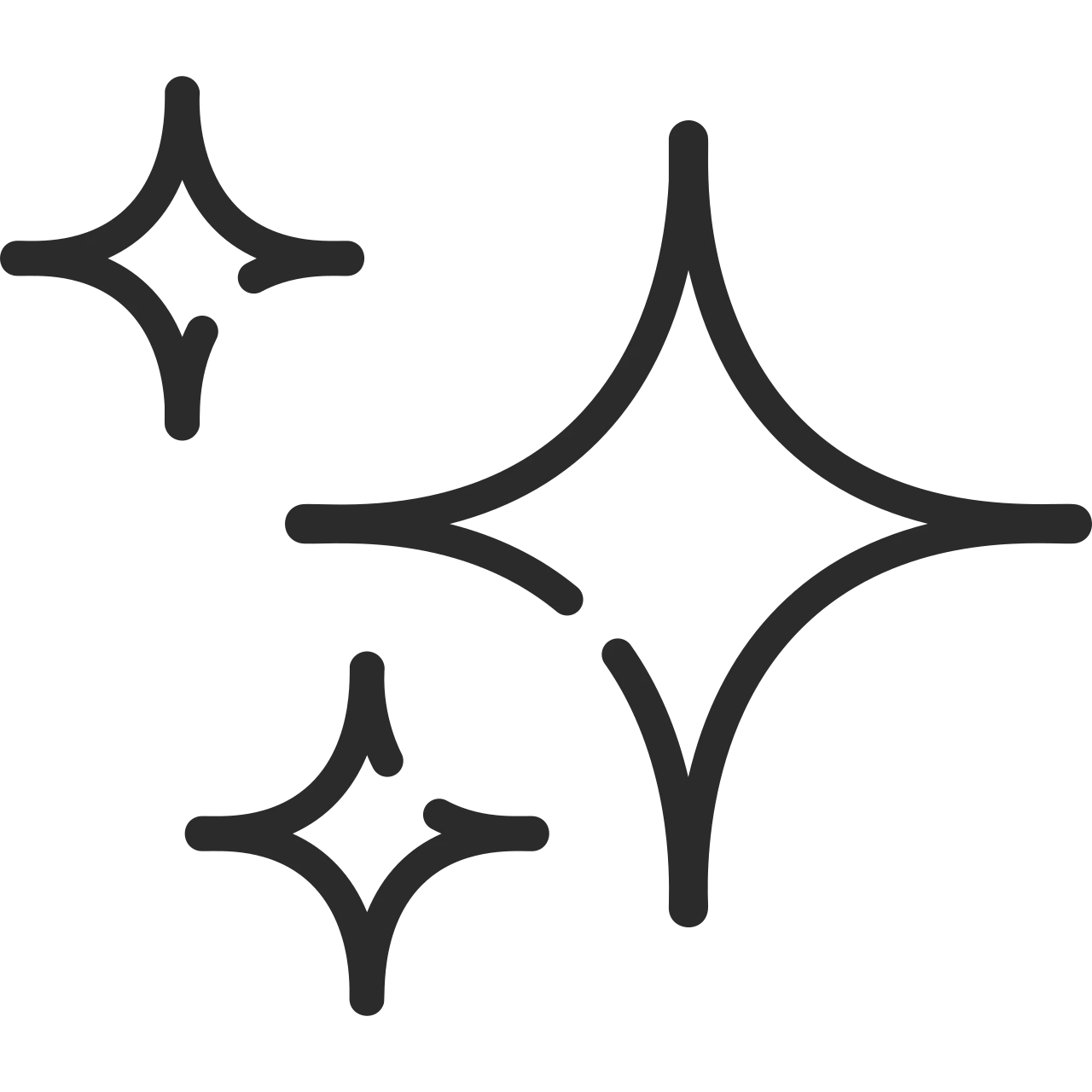 Modern, minimalist aesthetic icon