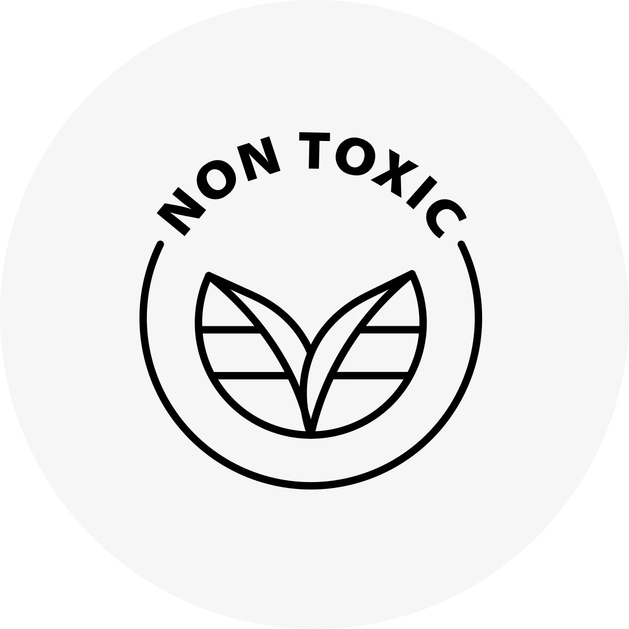 Antibacterial and non-toxic surface icon