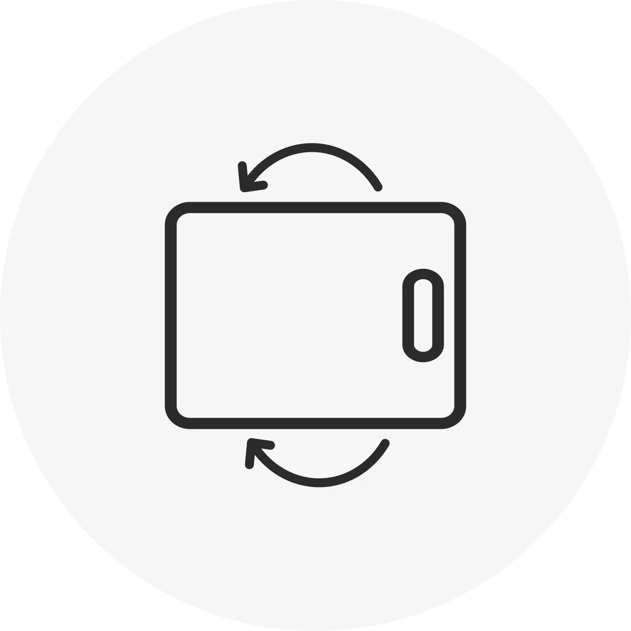 Dual-sided versatility icon